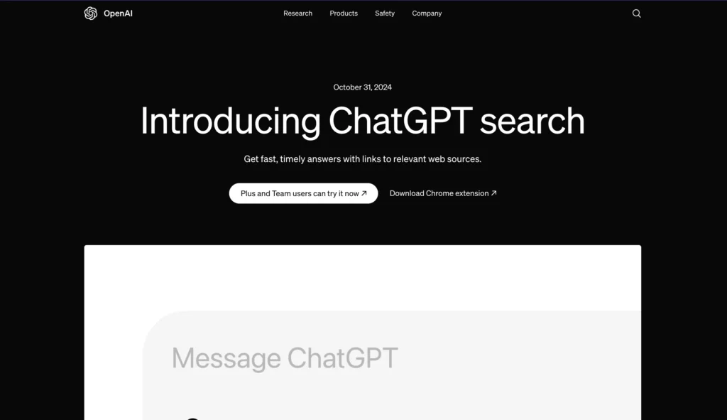 Introducing ChatGPT search to use the top 50 smart seo prompts for chatgpt