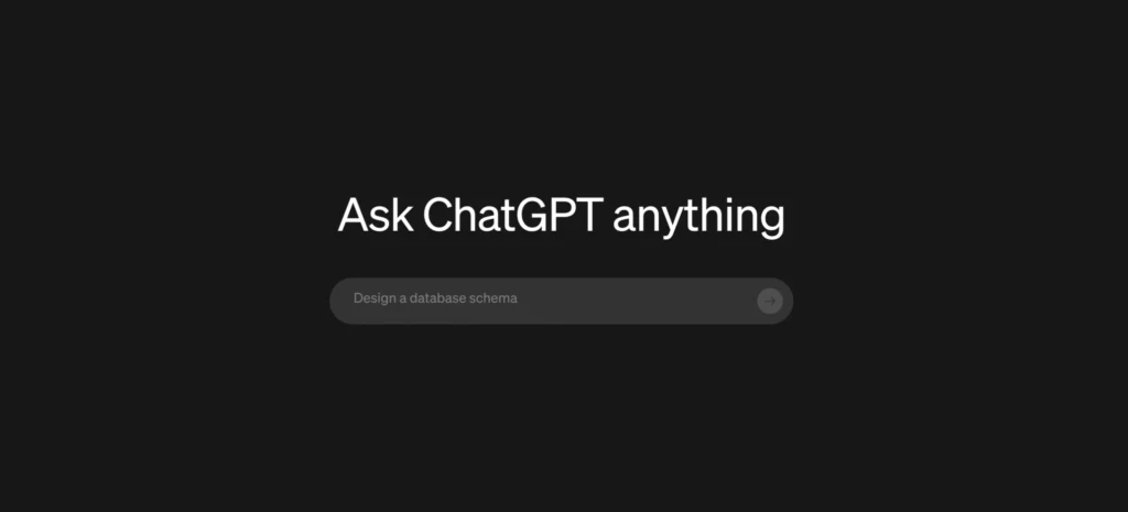 Ask ChatGPT anything to help you understand the use of AI in SEO
