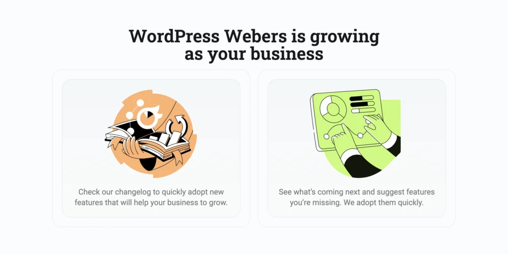 Sign up for WordPress Webers to help grow your business online and rank for the right keywords